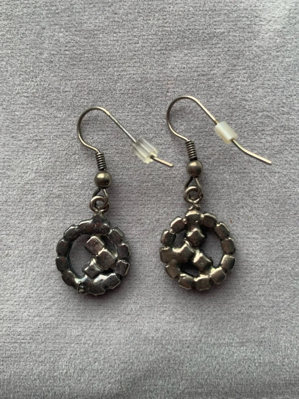 Pittsburgh Steelers Rhinestone Dangle Earrings Black Gold Football Fan Jewelry